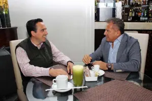 Agüera y Pablo Fernández se reúnen para fortalecer vínculos y unidad