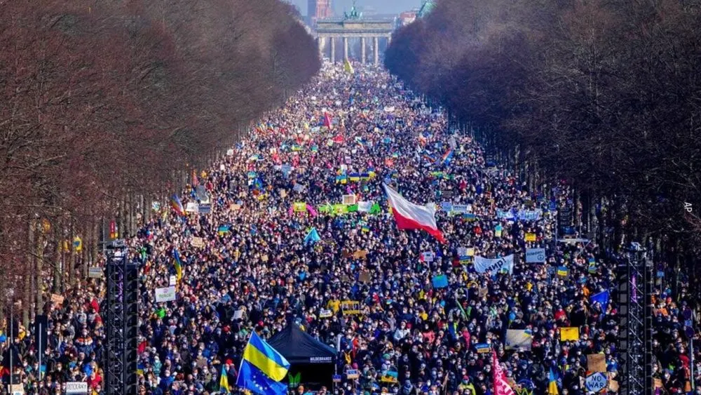 Manifestación Alemania