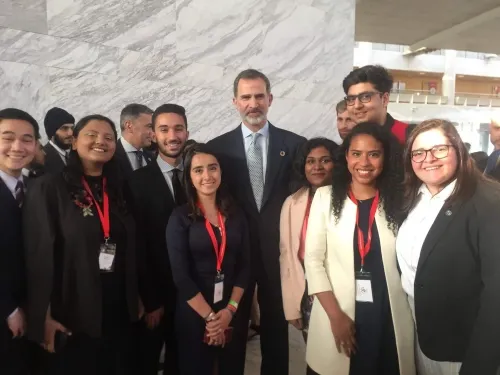 Estudiante de RI UPAEP participa en la 28° Edición de Harvard World Model United, en Madrid