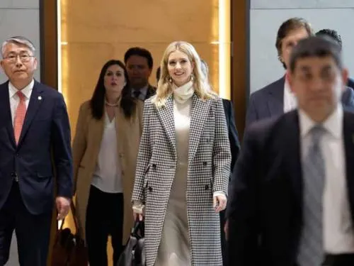 Ivanka Trump llega a Corea del Sur para clausura de los JJOO