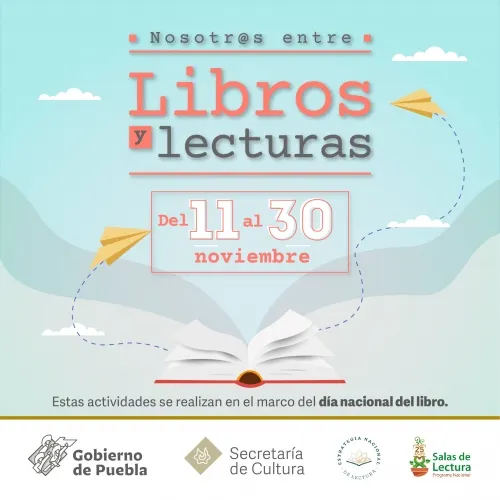 Con programación especial, Cultura conmemorará el Día Nacional del Libro