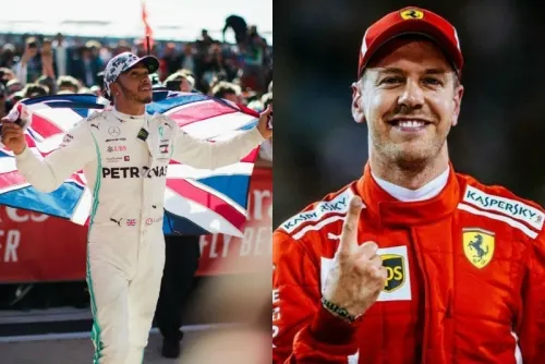 Hamilton y Vettel participarán en subasta de la Cruz Roja en apoyo contra el Coronavirus