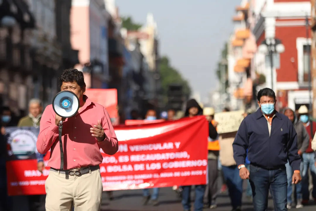 Protestas Verificación Vehicular