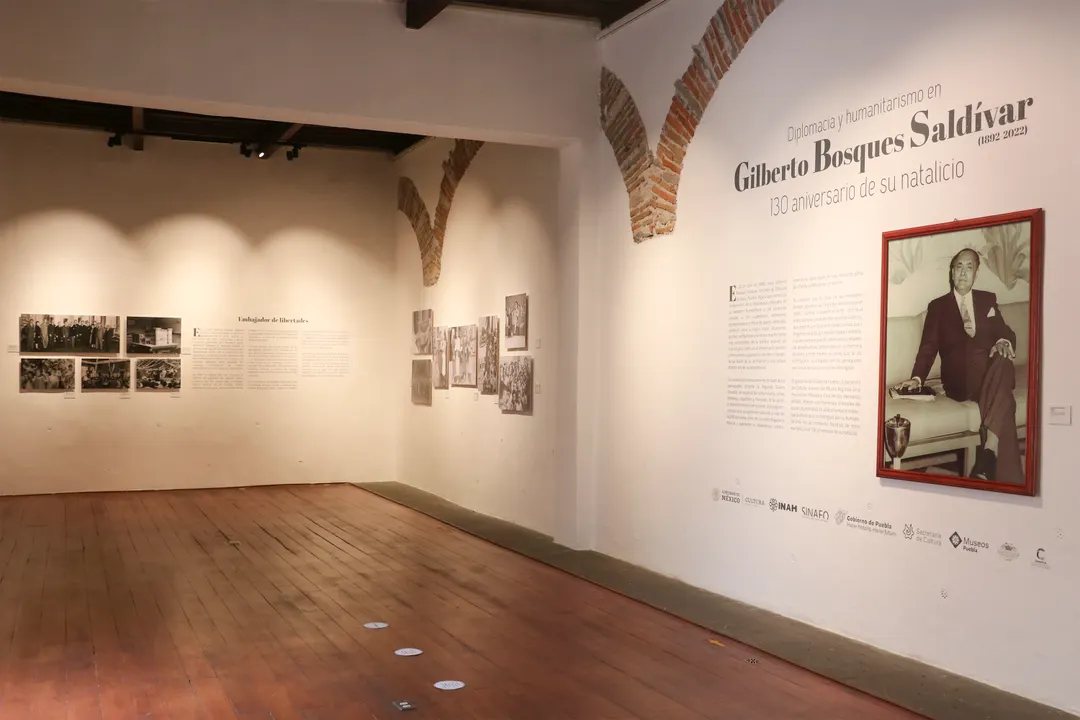 Inaugura Cultura exposición en homenaje al diplomático Gilberto Bosques