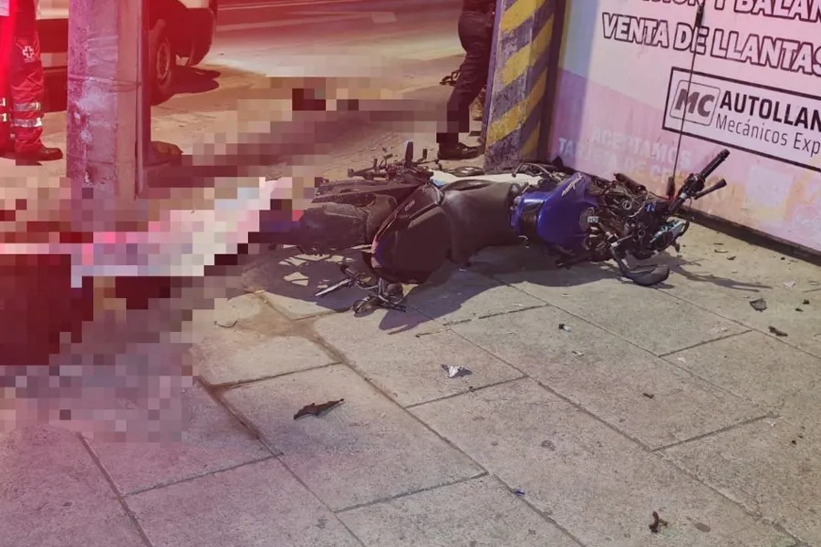 Motociclista Atropellado 11 Sur