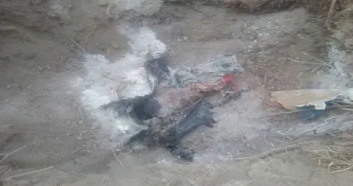 Hallan cuerpo de mujer semienterrada en Tlacotepec de Benito Juárez