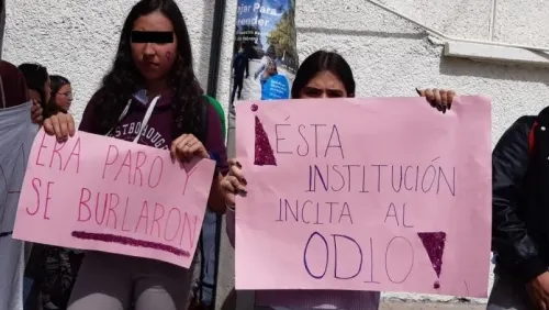 Era paro, no festejo: Alumnas de Chihuahua protestan por carne asada que hicieron en 9M