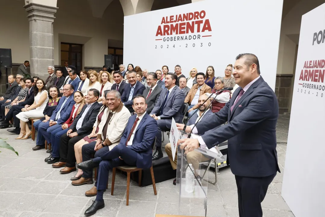 Con unidad y lealtad a Puebla se construye un gobierno transparente: Alejandro Armenta