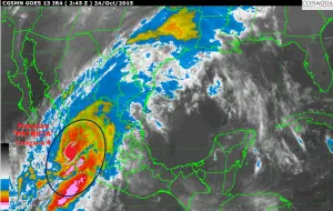 Patricia se degrada a categoría 4; es huracán intenso y peligroso