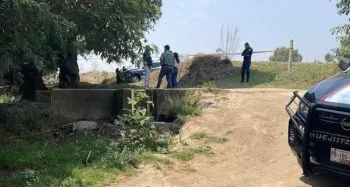El cuerpo sin vida de una mujer fue localizado en campos de cultivo de Huejotzingo