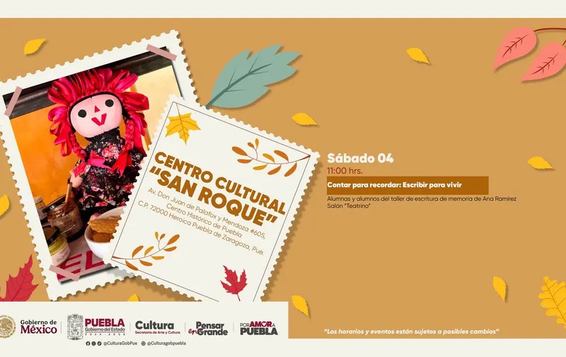 Cine Fest y celebraciones culturales en Puebla: un fin de semana de arte y tradición