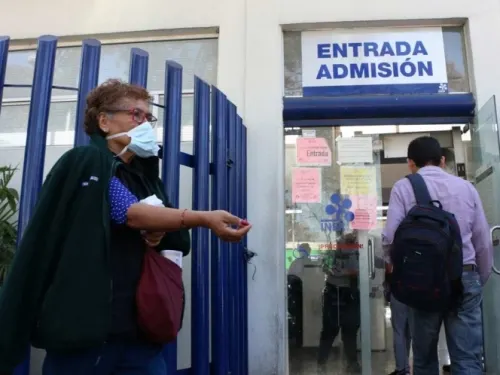 En aislamiento, familia de paciente con coronavirus en INER