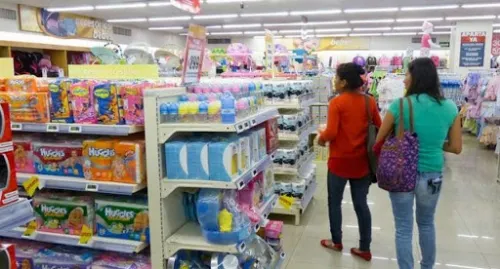 En enero, bajan 3.1% ingresos de empresas comerciales minoristas