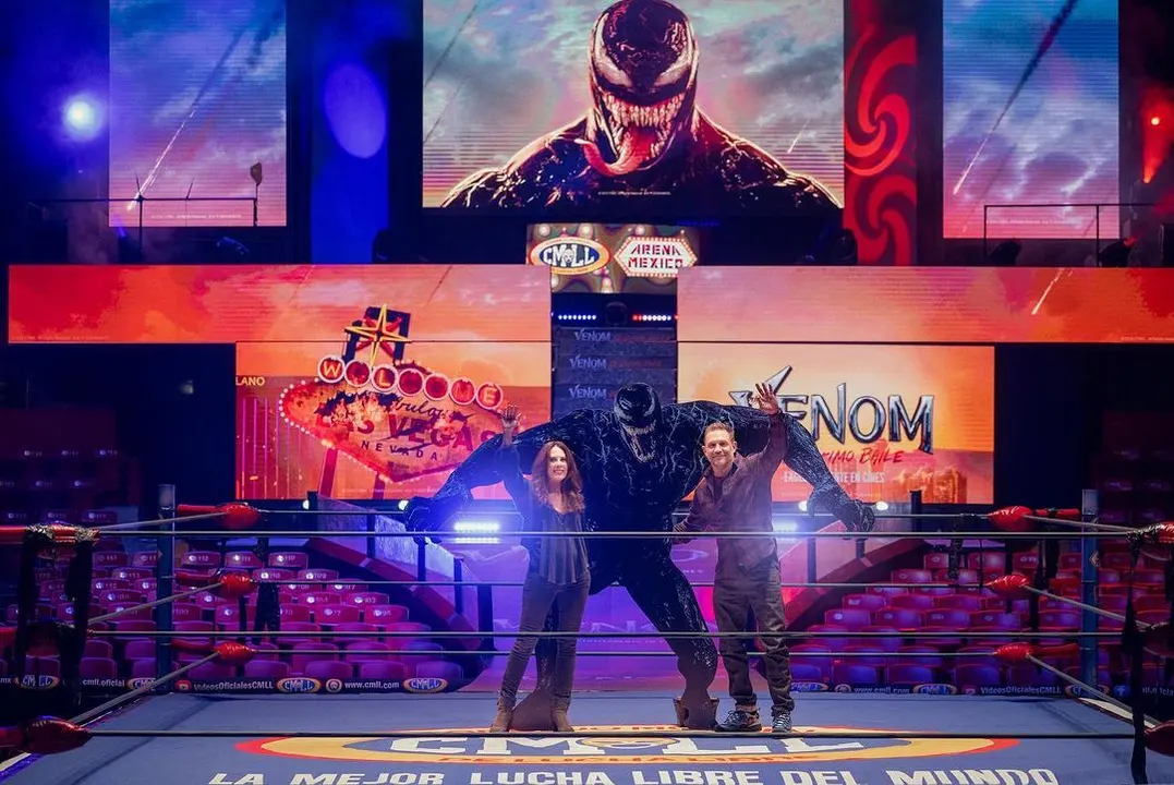 Tom Hardy promociona "Venom: El Último Baile" en CDMX y emociona a los fans