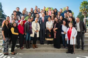 El rector Alfonso Esparza constató avances en la DAU