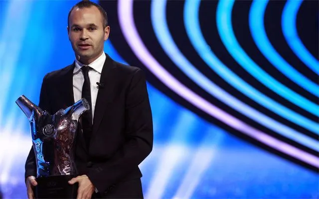 Andrés Iniesta es el mejor jugador de Europa