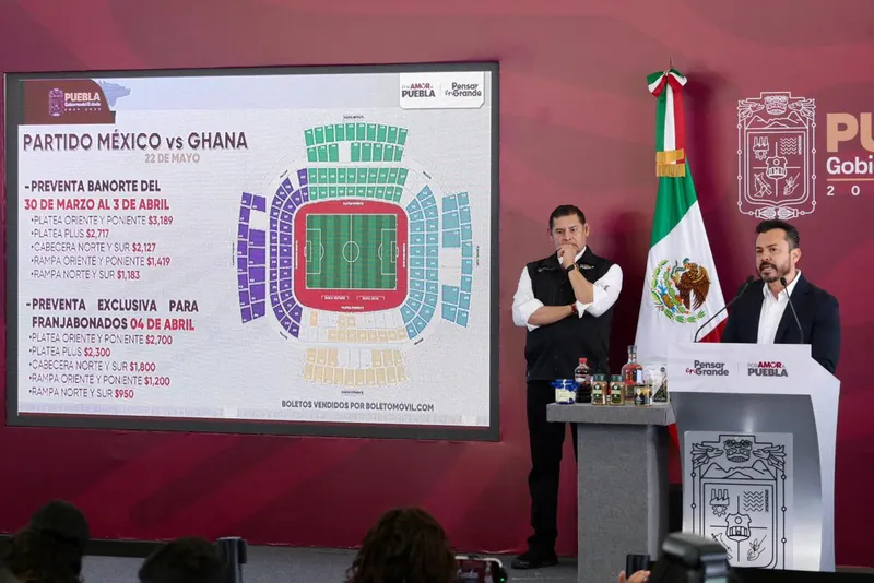 Partido España vs Perú dejará hasta 376 millones de pesos en Puebla