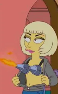 Lady Gaga se anima con Los Simpson