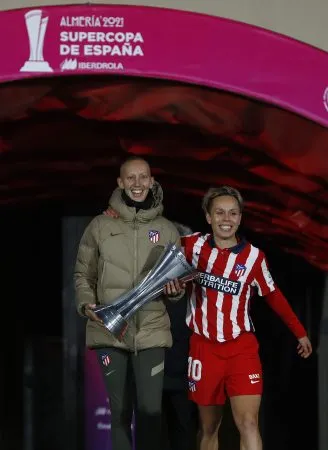 Virginia Torrecilla, la luz del Atlético de Madrid