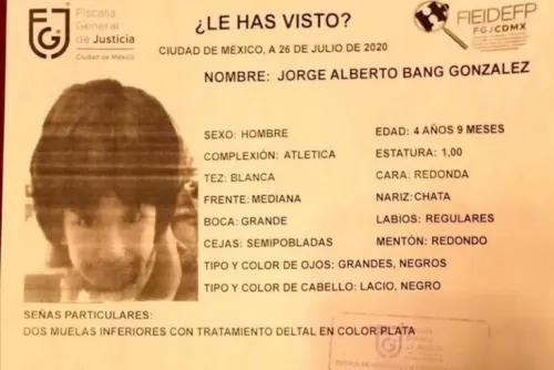 Ana Claudia Talancón pide ayuda en redes sociales para localizar a su sobrino desaparecido