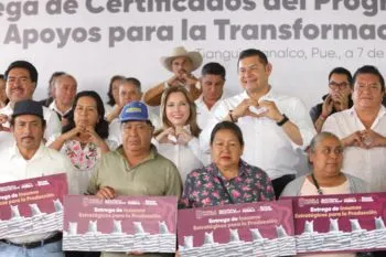 Armenta impulsa el campo y anuncia más de 4 mil 500 obras comunitarias en Puebla