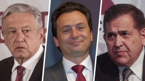 No es conmigo, es con la ley y la Fiscalía, contesta AMLO a señalamientos de Lozoya y Ancira