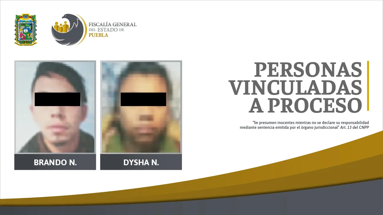 Madre y padrastro en prisión por violentar a niño en Chignahuapan 