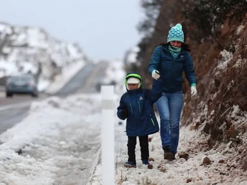 ¡Abríguese! Se prevén nevadas en cinco estados