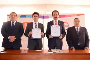 Signan convenio San Pedro Cholula y la BUAP