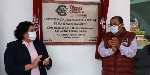 ENTREGA KPP REMODELACIÃ“N Y AMPLIACIÃ“N DE LA PRESIDENCIA AUXILIAR DE SAN FRANCISCO ACATEPEC
