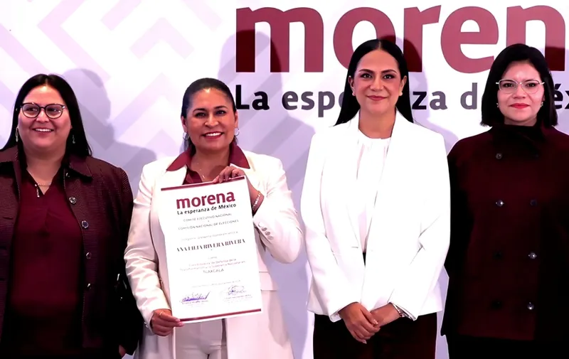 Ana Lilia Rivera será la coordinadora de Morena en Tlaxcala rumbo a la gubernatura de 2027