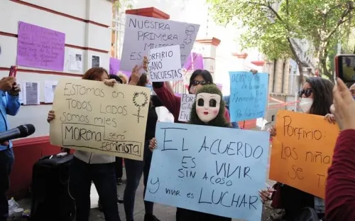Ante bloqueo para tomar protesta, Muñoz Ledo insiste que es presidente legítimo de Morena