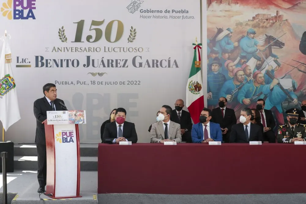 En Puebla hay un ejercicio del poder que hace prevalecer principios de Benito Juárez : MBH