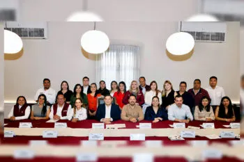 Nueva dirigencia de Morena en Puebla se reúne con el gobernador electo Alejandro Armenta