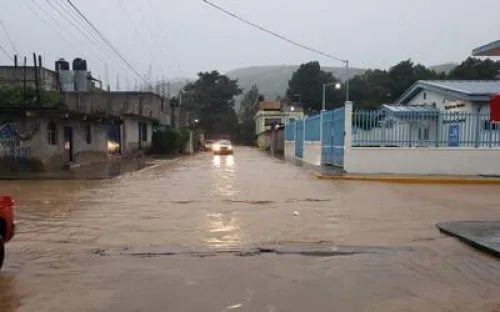 Tormenta Narda deja un muerto en Oaxaca