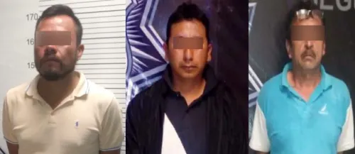 Arresta Policía Estatal a 11 hombres por diversos hechos delictivos