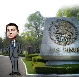 Gali Fayad en Los Pinos