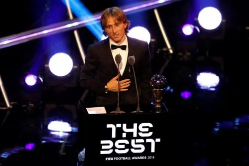 Luka Modric gana el premio The Best de la FIFA
