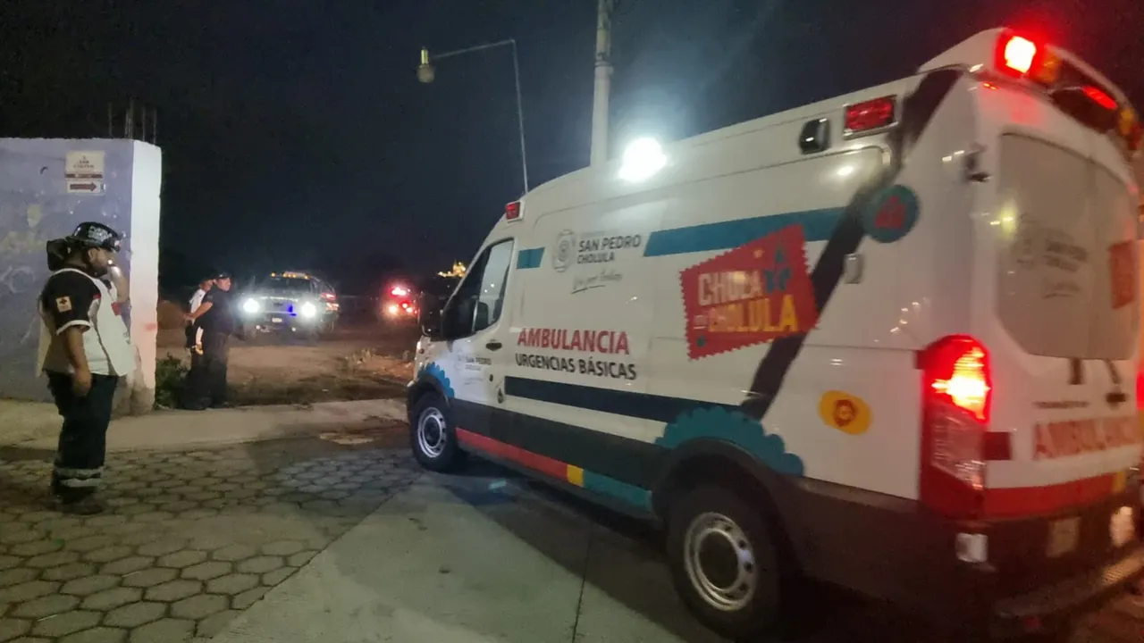 ambulancia explosión de tanque de diésel