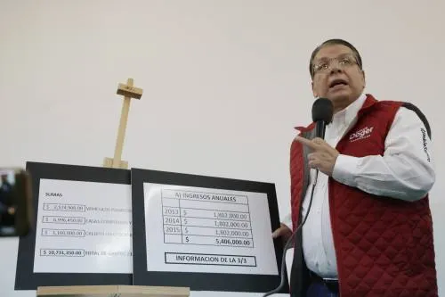 FOTOS: Doger pide investigación a Miguel Barbosa por evasión fiscal o lavado de dinero