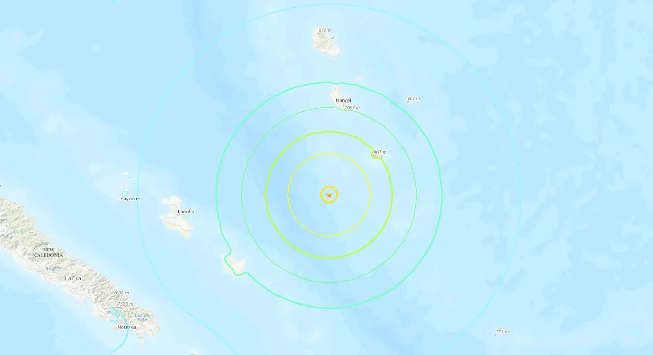 Fuerte sismo en Vanuatu