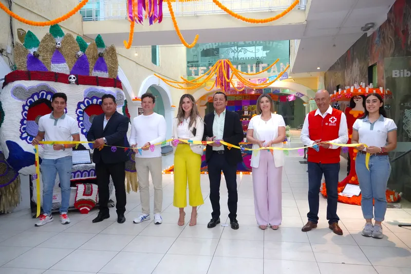 Inaugura Ayuntamiento de San Martín Texmelucan la 13ª edición de "Celebraciones de la Vida y la Muerte"