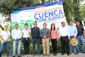 Cuautlancingo participa en jornada de limpieza metropolitana
