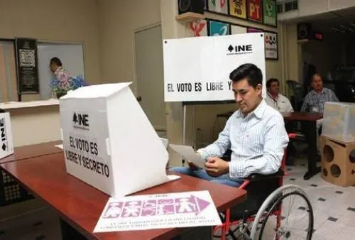 INE realizará registro de personas con discapacidad que acudan a votar