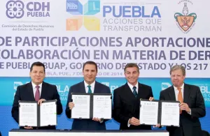 Gobernador entrega a ediles 1,254 mdp en participaciones