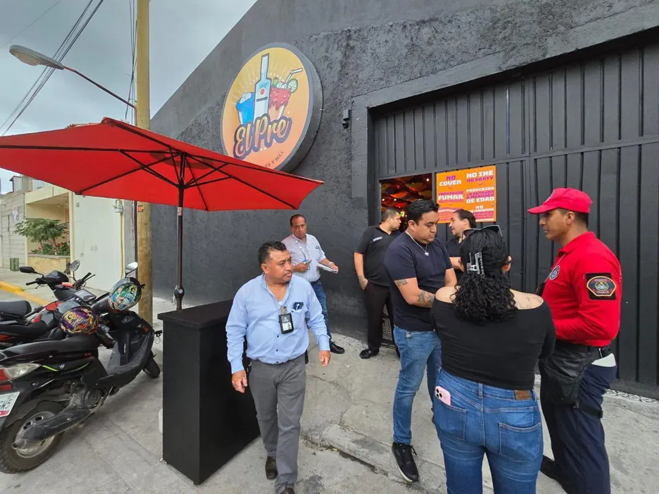 Inspección a establecimientos con venta de bebidas alcohólicas