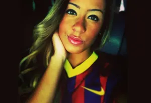 Hermana de Neymar en busca de ser top model