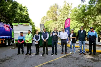 Concluye Ayuntamiento de Puebla mantenimiento de 22 contenedores soterrados en la ciudad