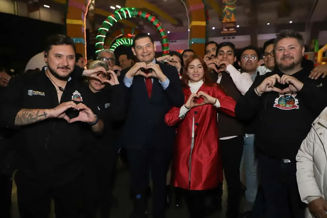 Reportan rotundo éxito en el Festival navideño “Por Amor a Puebla”
