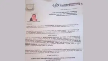 Edil de Azumiatla otorga cartas de residencia a todos los que se quieran afiliar a Morena